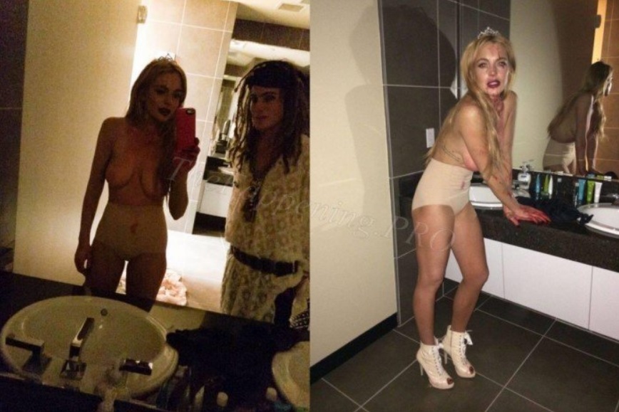 Naked Girl Leaked - Lindsay Lohan