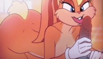 Lola bunny finds a carrot Gif