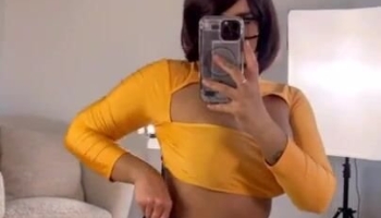 Jameelahh Velma Cosplay Big Boobs Out Sucking Dick Onlyfans Leaked Video