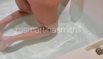 Messy BJ and masturbation from Martina_Smith is something truly incredible