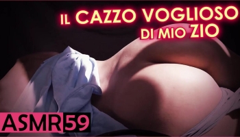 Incredible vibes in an Italian porn story with ASMR dirty talking action