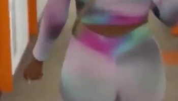 Ariana Martinez Big Ass Slut Walking Away Video