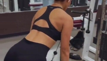 Big Booty Women Working Out Video