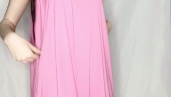 Booplesnoot Pink Dress 1