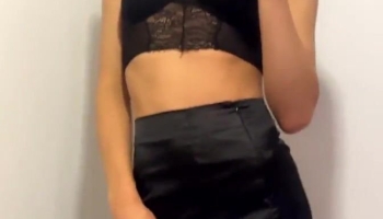 Deliadoll666 Showing Off Her Cock While Try on New Outfit Onlyfans Video