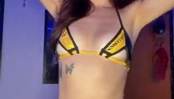 Magstia Beautiful Chick Boobs Exposed Tiktok Video