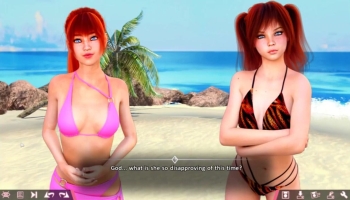 3D porn movie showing the best parts of some visual novel called Amateur Anal Teen