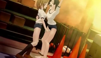 Une vidéo hentai avec de jeunes lesbiennes