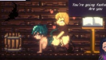 a Neko Girls with blue hair gets fucked in her ass - Drain Mansion [v0.48] Gif