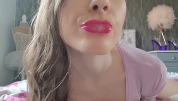Brook Logan - Bright Pink Lipstick JOI