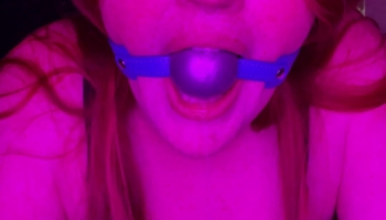 Ginger Ed Tied Her Mouth With Ball Gag And Teasing Leaked Onlyfans Video