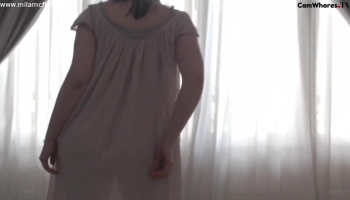 Milamcfly Teasing Tits With Big Booty While Touching Pussy Wearing Night Dress Onlyfans Video