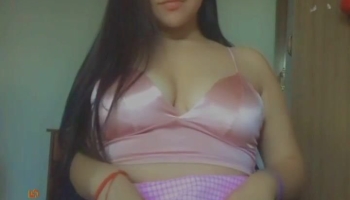 Valeria belen Exposed her Big Boobs and Tight Pantie on Cam Onlyfans Video