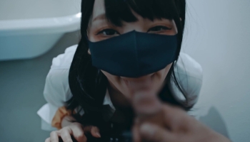 Girl in a mask decides to suck dick during her latest cosplay session here