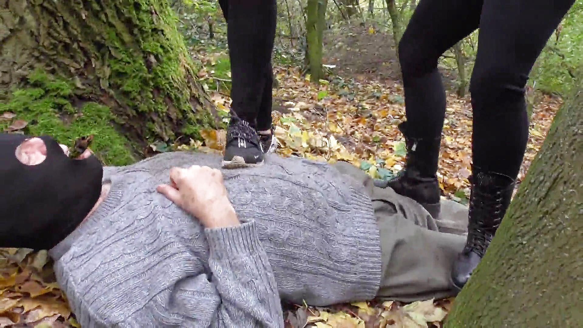 The Slave Bastards Destroyed in The Forest –  – porn studio: Femdom Austria