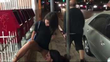 Adriana Chechick Pissing In The Street