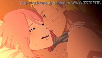 Naruto and Sakura's passionate romance in Hentai animation