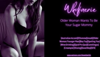 Experience the ultimate sugarmom fantasy with Wkdfaeire – a kinky older woman who craves your creampie