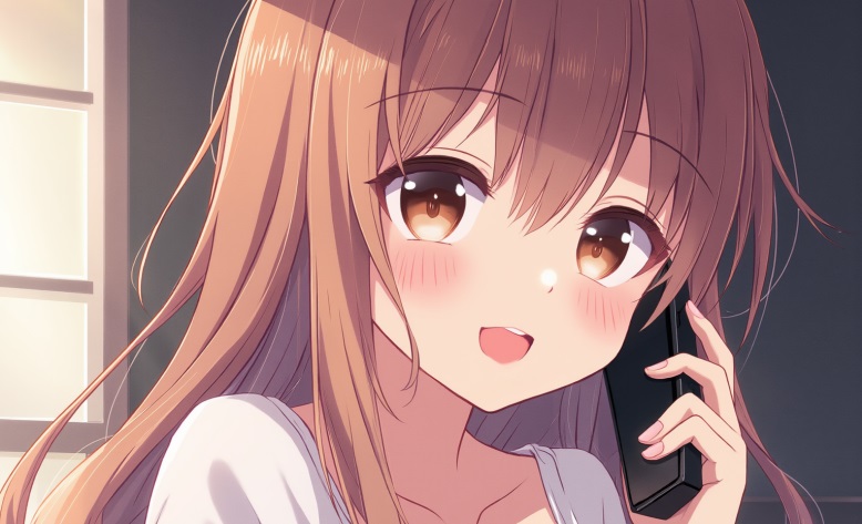 AI-generated anime girl voices 
