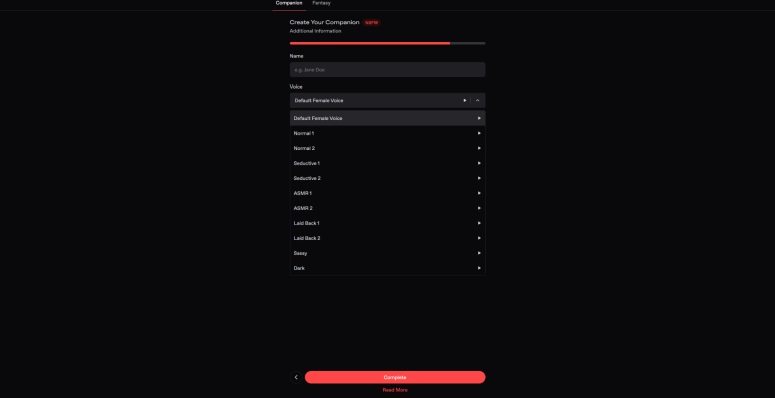 Anime Voice Customization During Creation