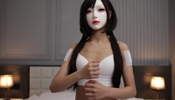Sad Miss, a chubby and slender Asian amateur, can’t be an AI doll, can she?