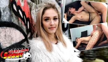 Blondes deutsches Netzgirl lässt sich beim Casting vögeln