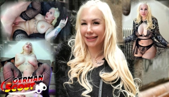 POV Fick mit deutscher Blondine mit Riesentitten