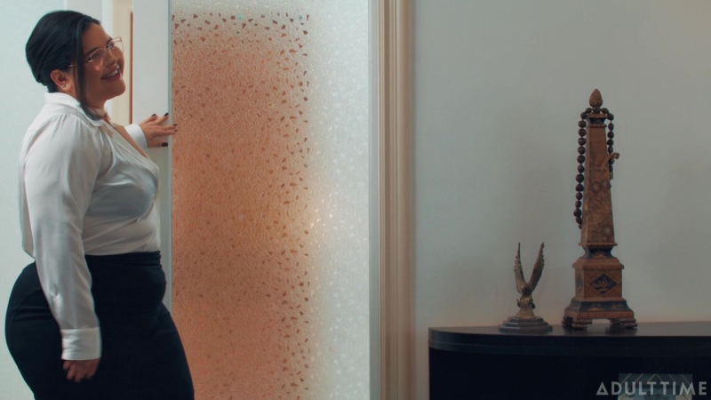Michael déchire ses bas et baise sa secrétaire Karla Lane