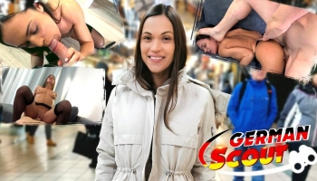 Deutsches Amateurbabe lässt sich beim Casting in Strapsen zum Facial vögeln