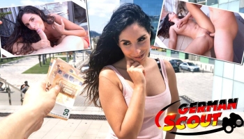 Deutsches Sex Casting mit rassigem Luder