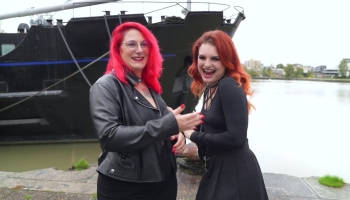 Lody et Trixy aux cheveux rouges partagent la bite d’Emmanuel