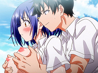 エロアニメ｜立ち入り禁止の屋上でクールな双子の妹を拘束しお仕置き中に乱入してきたツンデレな姉に唇を奪われ二人との甘美な悦びに溺れちゃう3Pエッチ aniporn  女性のための無料アダルト動画