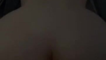 Pretty Britt is showing you a view from behind in the second part of the clip