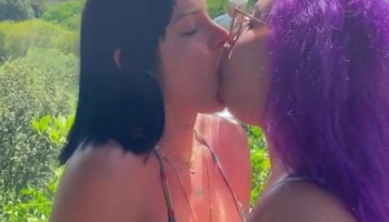 Shot or Kiss During a PoolParty